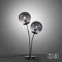 Stolní lampy dekorační - LD 14605-18 BIG WIDOW LED stolní lampa, černá, jednoduchá, šňůrový vypínač, 2 ramenná - LEUCHTEN DIREKT / JUST LIGHT - foto 9