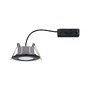 Koupelnová - P 92461 LED vestavné svítidlo Calla výklopné IP65 kruhové 90mm 30° 6W 230V 4000K černá mat - PAULMANN - foto 9