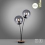 Stolní lampy dekorační - LD 11390-79 GREEN WIDO LED stolní lampa dřevo kouřová barva šňůrový vypínač IP20 do interiéru - LEUCHTEN DIREKT / JUST LIGHT - foto 9
