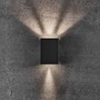 Nástěnná - NOR 2019041003 Venkovní nástěnné svítidlo Fold 10 2x3,5W LED černá čirá - NORDLUX - foto 9