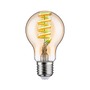 E27 - P 29156 Filament 230V Smart Home Zigbee 3.0 LED žárovka E27 6,3W RGBW+ stmívatelné zlatá - PAULMANN - foto 9