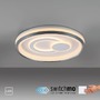 Kruhová - LD 14334-16 MINELLI LED stropní svítidlo bílé elegantní design krokově stmívatelné 3000K - JUST LIGHT - foto 9