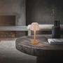 Stolní lampy dekorační - BRILO 7661011 Serina Wood stolní lampa - 2,5W, 200lm, bezdrátová, LED, dotykový vypínač, IP44, stmívatelná, béžová/dřevo - BRILO - foto 9