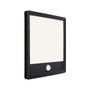 Nástěnná - P 94709 LED venkovní panel Lamina Backlight pohybové čidlo neláká hmyz IP44 hranaté 250x47mm CCT 14W 230V černá umělá hmota - PAULMANN - foto 9