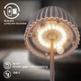 Stolní lampy dekorační - BRILO 7552015 Nabíjecí stolní lampa Riffle Mini - 20 cm, 1,5W, 150lm, bezdrátová, LED, stmívatelné, dotykový vypínač, antracit - BRILO - foto 9