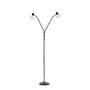 Stojací lampy - LD 12158-18 LOKI LED stojací svítidlo černé 2-ramenné flexibilní nastavitelné s vypínačem 3000K - JUST LIGHT - foto 9