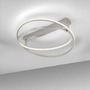 Smart Home Paul Neuhaus - PN 6739-55 Paul Neuhaus LED stropní svítidlo Q-BELUGA stříbrná stmívatelné Smart Home ZigBee 2700-5000K - PAUL NEUHAUS - foto 9