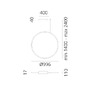 Kruhová - AR 1993310A Discovery vertikální 100 - hliník - RGBW - ARTEMIDE - foto 9