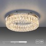 Dekorativní - LD 15204-17 LED lustr stropní svítidlo chrom s křišťalovými přívěsky 3-krokové-stmívač krokově stmívatelné 3000K - JUST LIGHT - foto 9