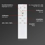 Kruhová - BRILO 3709015 RGBW LED přisazené svítidlo pr. 38 cm, 22 W, 2900 lm, černá (starý kód: BRILO 3709-015) - BRILO - foto 9