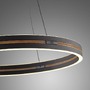 Kruhová - PN 2551-18 LED závěsné svítidlo PURE E-Loop elektrické 2700-5000K dub/černá perleť - PAUL NEUHAUS - foto 9