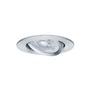 Kruhová - P 92328 LED vestavné svítidlo 3-krokové-stmívatelné Nova GU10 Flat výklopné 3x4,9W 230V stmívatelné 2700K hliník broušený - PAULMANN - foto 9