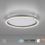 Kruhová - LD 15391-95 RITUS LED stropní svítidlo, hliník, kruhové, pr.40cm, stmívatelné, Switchmo, teplá bílá krokově stmívatelné 3000K - LEUCHTEN DIREKT / JUST LIGHT - foto 9