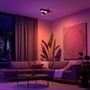 Bodová - PH 8720169318670 Hue 50608/30/P7 Hue WACA Centris stropní LED svítidlo 1x25W+GU10 3x5,7W 2810lm 2000-6500K RGB IP20 černá - PHILIPS - foto 9