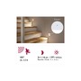 Zapuštěná - P 80002 LED vestavné svítidlo do zdi Tsaro hranaté 80x36mm 1W 230V 2700K bílá mat čidlo - PAULMANN - foto 9