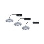 Koupelnová - P 92250 LED vestavné svítidlo Sormus 3ks sada IP65 kruhové 100mm 3x4,8W / 1,5W / 230V 3000K matný chrom - PAULMANN - foto 9