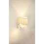Dekorativní - LA 1003460 SOMNILA FLEX vnitřní nástěnné svítidlo LED 3000K, bílá, verze vpravo vč. USB přípojky - BIG WHITE (SLV) - foto 9
