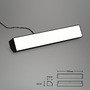 Stolní lampy dekorační - BRILO 7379-015 CCT RGB Wall Washer, 25,5 cm, 9 W, 850 lm, černá - BRILO - foto 9