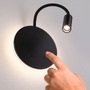 Bodová - P 71288 LED nabíjecí nástěnné svítidlo Miora 2700K / 3,7V 0,6W / 0,7W stmívatelné černá - PAULMANN - foto 9