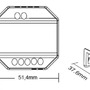 Stmívače - IMPR 843503 Deko-Light stmívač, RF-smart, 230V, 300W, IP20 RF / Zigbee 3.0 / Intelli-Push / triak - foto 9
