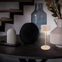 Stolní lampy dekorační - BRILO 7629011 Kira stolní lampička - 3W, 200lm, bezdrátová, LED, dotykový vypínač, stmívatelné, béžová - BRILO - foto 9