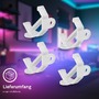 Úchyty a držáky pro Al profily - BRI 2160000 Pimp Your Stripe 4ks sada rohový držák, pro hliníkový profil, transparentní - BRILONER - foto 9