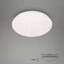 Kruhová - BRILO 3067-016 Hvězdné nebe CCT RGB LED stropní svítidlo, pr. 33 cm, 21 W, 2200 lm, bílé - BRILO - foto 9