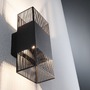 Dekorativní - P 71251 LED nástěnné svítidlo Tharin IP44 3000K 120x104mm 2x3,7W černá - PAULMANN - foto 9