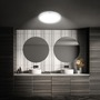 Kruhová - BRI 3872018 Pulap stropní svítidlo pr.29,3 cm - 18W, 2400lm, LED, přímé a nepřímé osvětlení, IP54, neutrální bílá, chrom - BRILONER - foto 9