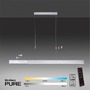 Podélná - PN 2525-95 Svítidlo závěsné PURE-MOTO LED 3x 13W 2700-5000K nastavitelné hliník - PAUL NEUHAUS - foto 9