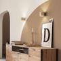 Nepřímé osvětlení - LD 12542-42 Kolekce Schöner Wohnen nástěnné svítidlo TRAVENTA šedá, vyměnitelná žárovka - JUST LIGHT - foto 9