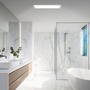 Hranatá - BRILO 7527416 Move LED stropní svítidlo IP44, přímé a nepřímé osvětlení, pohybové čidlo, 58 cm, bílé - BRILO - foto 9