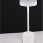 Na baterie - NV 9002863 Venkovní stolní lampa FUMO bílý hliník a akryl LED 2W 3000K 220-240V 163st. IP54 vypínač na těle / USB kabel - NOVA LUCE - foto 9