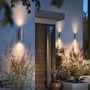 SmartHome Paul Neuhaus - PH 17463/47/P7 Hue LED White and Color Ambiance Venkovní nástěnné svítidlo Philips APPEAR 17463/47/P7 2x8W 1200lm 2000-6500K RGBW IP44 8,4cm nerezové - PHILIPS HUE (915005976301) - foto 9