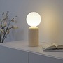 Stolní lampy dekorační - LD 12543-42 Kolekce Schöner Wohnen stolní lampa TRAVENTA, písková barva, vzhled travertinu, nastavitelná hlava, G9 volitelná žárovka - JUST LIGHT - foto 9