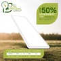 Hranatá - BRILO 7550016 Tava A LED stropní svítidlo, energetická třída A, přímé a nepřímé osvětlení, 50.000h životnost, 58cm, bílé - BRILO - foto 9