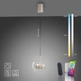 Dekorativní - PN 2247-95 Závěsné svítidlo Q-ROTATE 1 ramenné hliník nastavitelná výška Smart Home ZigBee 2700-5000K - PAUL NEUHAUS - foto 9