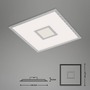 Hranatá - BRILO 7397014 CCT svítidlo LED panel, RGB centrální světlo, 44,5 cm, 24 W, 2400 lm, stříbrná (starý kód: BRILO 7397-014) - BRILO - foto 9