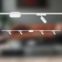 Lištové Briloner 48V - BRILO 8025046 Startovací sada lištový systém nízké napětí 200 cm, 2x 48V lišta, 4 LED spoty, s trafem, bílá - BRILO - foto 9