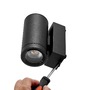 Nástěnná - IMPR 731212 Deko-Light nástěnné přisazené svítidlo - ShoreLine Pro kulaté, 1x max. 7,5 W GU10, tmavěšedá - foto 9