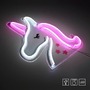 Dekorativní - LD 85025-70 NEON-UNICO LED nástěnné svítidlo motiv jednorožec, USB, šňůrový vypínač, dekorativní - LEUCHTEN DIREKT / JUST LIGHT - foto 9
