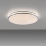 Kruhová - LD 14295-21 KYLE LED stropní svítidlo průměr 49cm stříbrné hvězdné nebe krokově stmívatelné 3000K - JUST LIGHT - foto 9