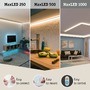 Pracovní osvětlení - P 71236 MaxLED 500 LED Strip neutrální bílá základní sada 5m 17W 550lm/m 64 LEDs/m 4000K 30VA - PAULMANN - foto 9
