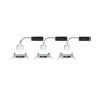 Koupelnová - P 92443 LED vestavné svítidlo Nova Coin IP44 kruhové 78mm měnitelná bílá 3x6W 230V kov kartáčovaný hliník - PAULMANN - foto 9