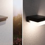 Nástěnná - P 95748 Hybrid LED venkovní nástěnné svítidlo Isleen domovní 230V + solární IP44 hranaté 163x163mm 3000K 2,3W 230V černá - PAULMANN - foto 9