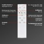 Kruhová - BRILO 3679-118 RGB-CCT LED stropní svítidlo, pr. 45,5 cm, 24W, 2700 lm, chrom - BRILO - foto 9
