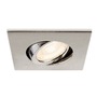 Pro zapuštěná svítidla - LA 1007186 UNIVERSAL DOWNLIGHT kryt pro downlight IP20, výkyvný, hranatý, hliník - BIG WHITE (SLV) - foto 9