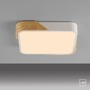 Hranatá - LD 14289-16 BILA LED stropní svítidlo hranaté bílé dřevodekor nadčasový design 3000K - JUST LIGHT - foto 9
