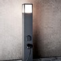 Sloupková - IMPR 733065 Deko-Light stojací svítidlo Facado Socket 220-240V AC/50-60Hz E27 1x max. 20,00 W 1000 mm tmavěšedá - foto 9
