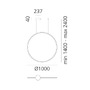 Kruhová - AR 1993030A Discovery vertikální 100 - černá - ARTEMIDE - foto 9